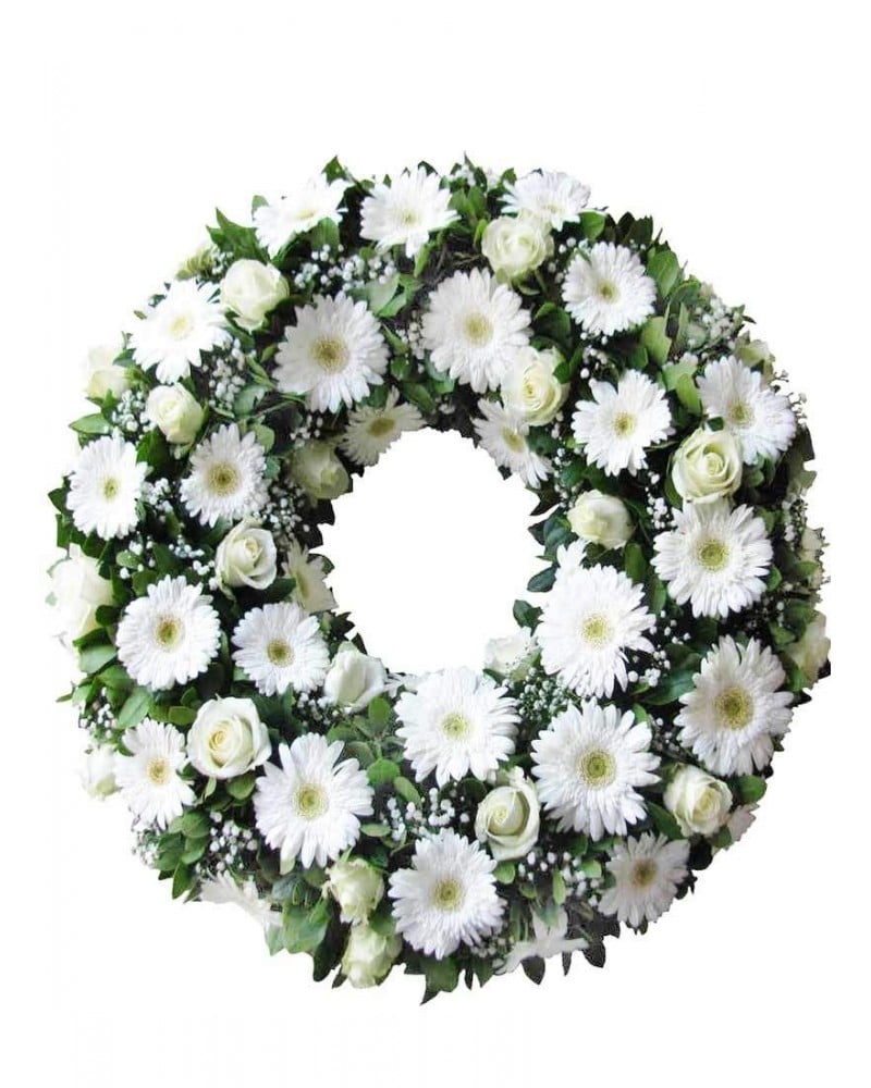 Precios de coronas de flores en Madrid.