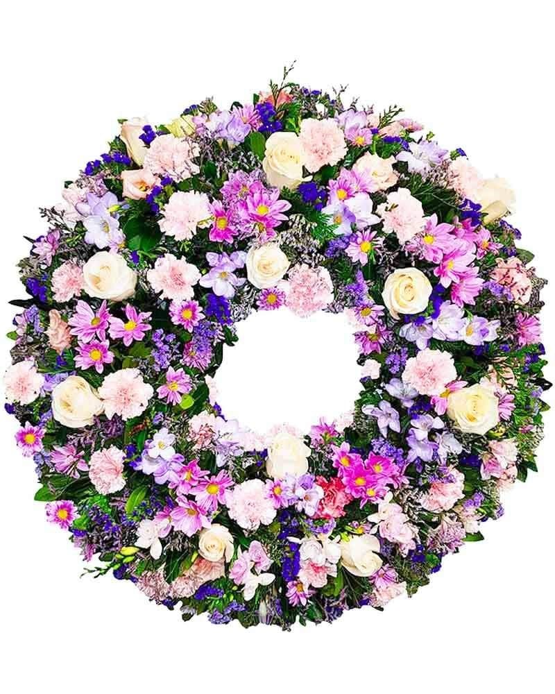 Flores a tanatorio San Isidro