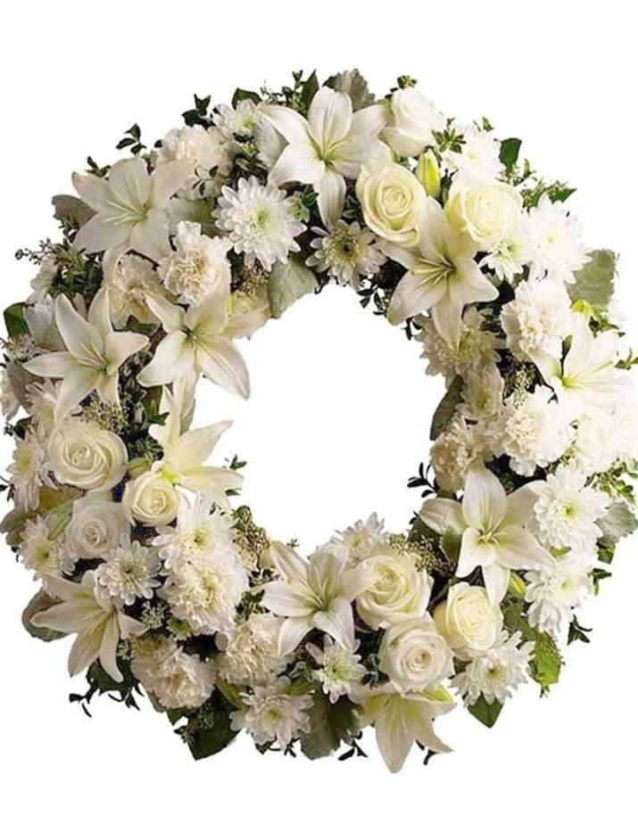 Precios de coronas de flores en Madrid.