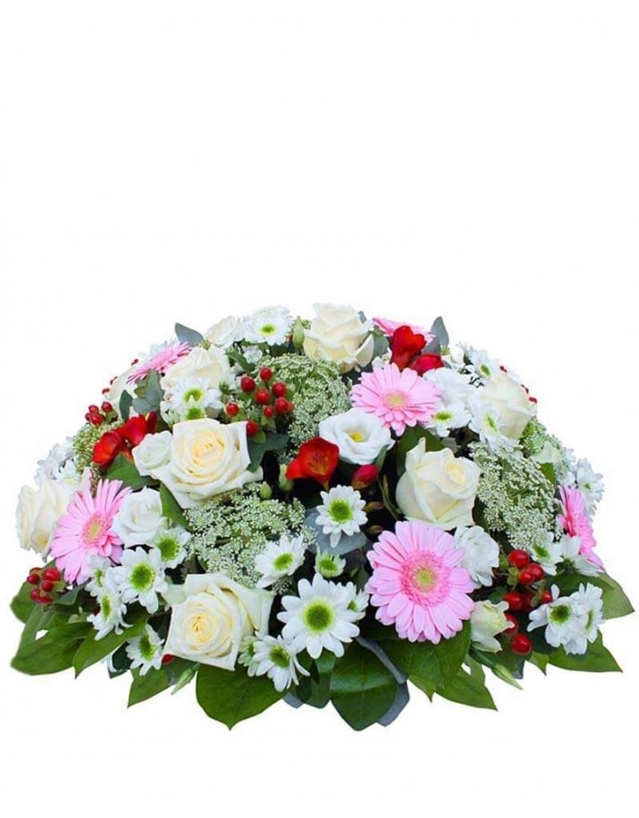 Arreglos de flores funerarios en Madrid.