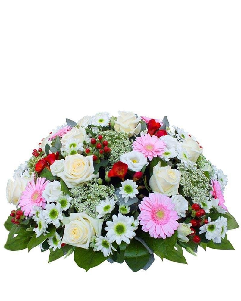 Arreglos de flores funerarios en Madrid.