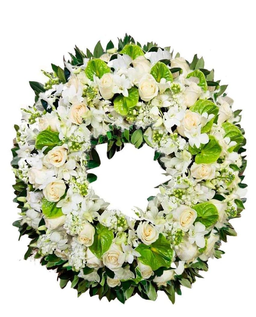 Floristería tanatorio de La Paz.