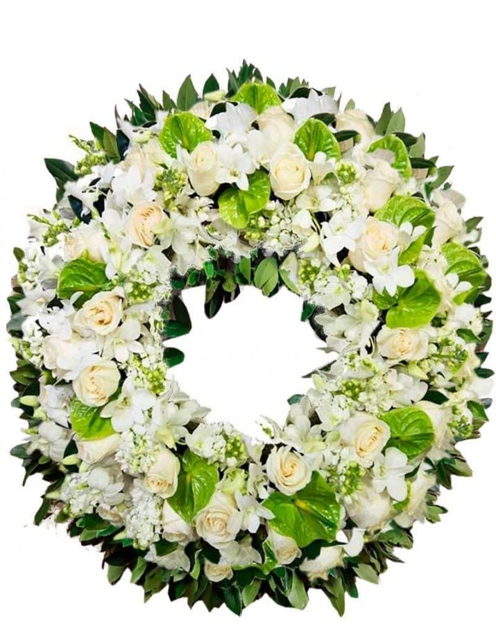 Floristería tanatorio de La Paz.