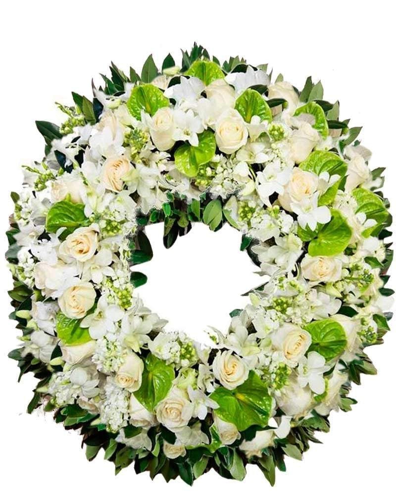 Floristería tanatorio de La Paz.