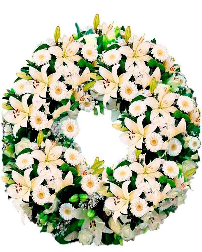 Floristería tanatorio San Isidro en Madrid.