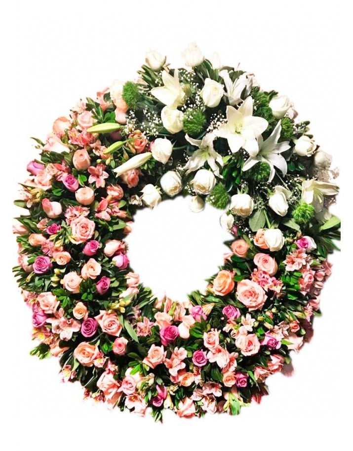 Corona de flores Madrid