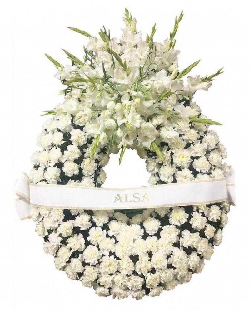 Precios de coronas de flores Madrid.