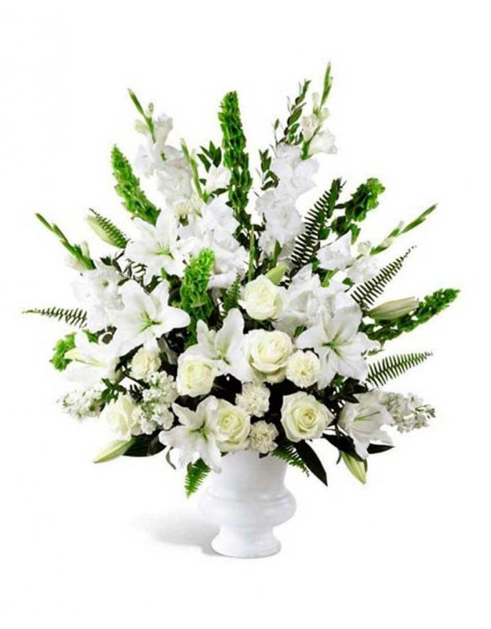 Centros de flores para fallecidos en Madrid.