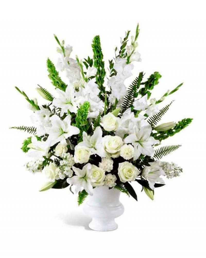 Centros de flores para fallecidos en Madrid.