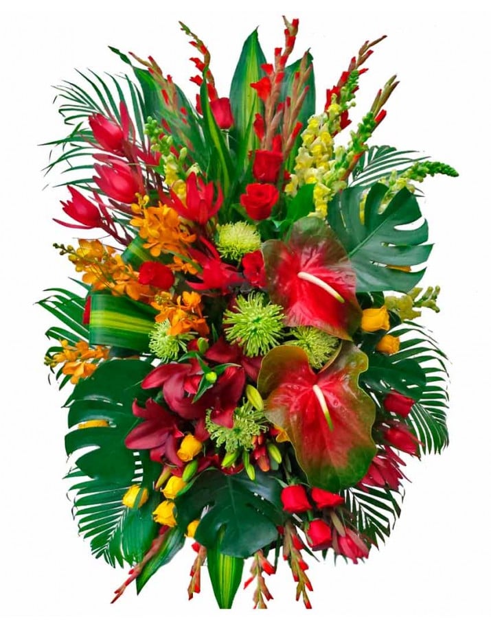 Palma fúnebre de flores Madrid