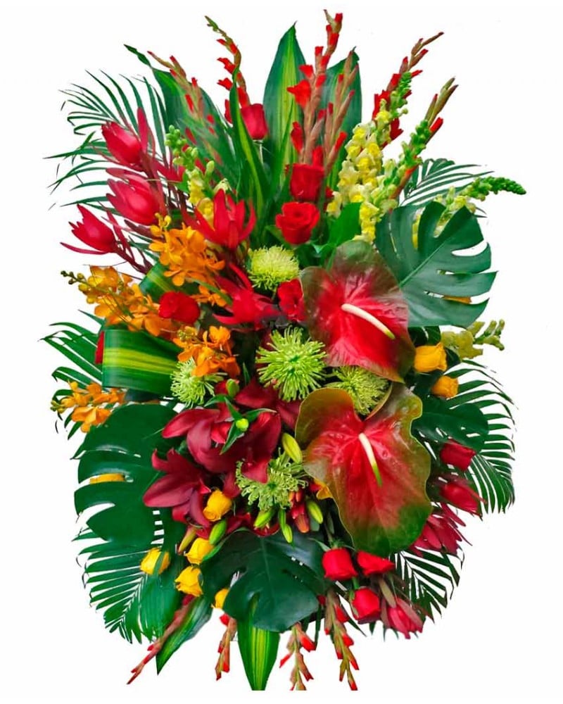 Palma fúnebre de flores Madrid