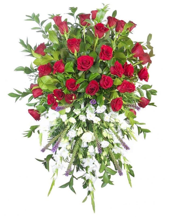 Corona de flores funeral