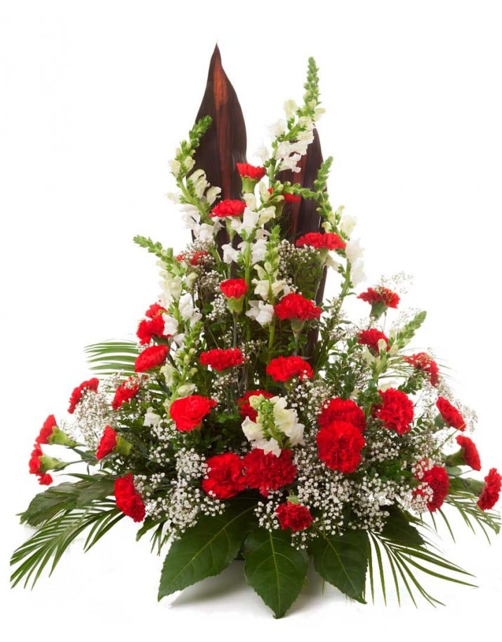 Floristería tanatorio San Isidro Madrid.