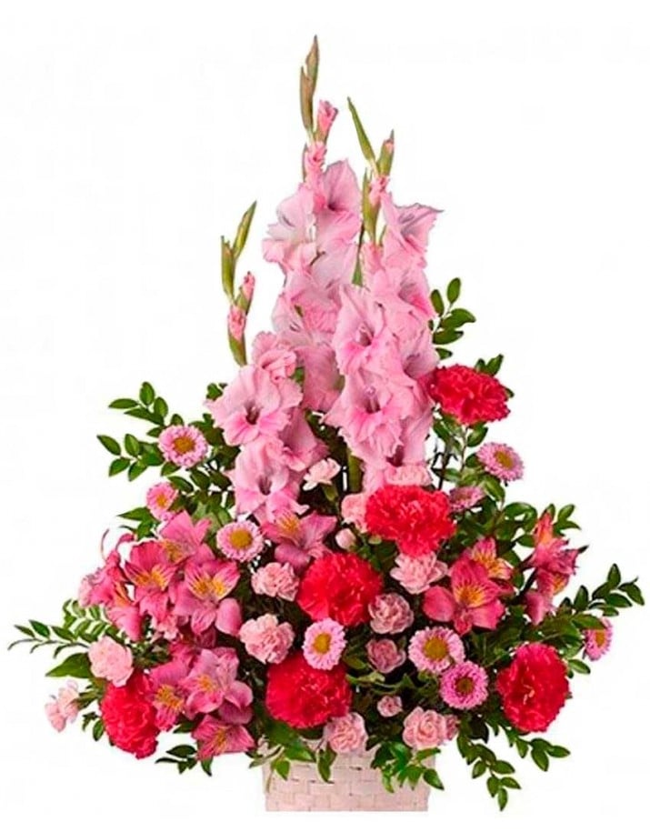 Flores a tanatorio Servisa en Madrid.